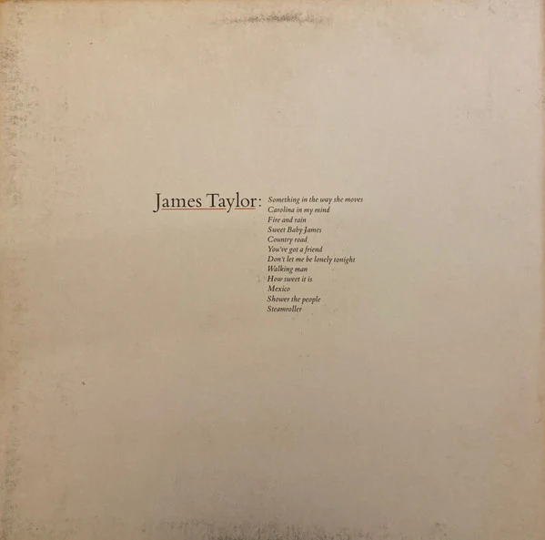 James Taylor - James Taylor's Greatest Hits (LP, Comp, Pin) (Very Good (VG))