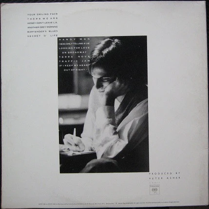 James Taylor  - JT (LP, Album, San) (Very Good Plus (VG+)) - Image 3
