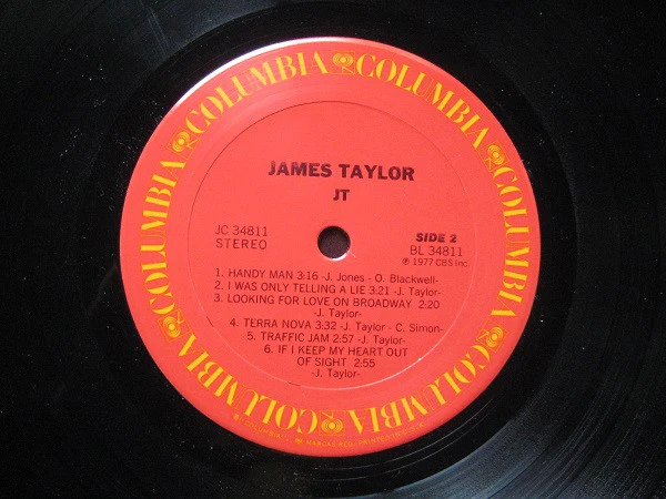 James Taylor  - JT (LP, Album, San) (Very Good Plus (VG+)) - Image 5