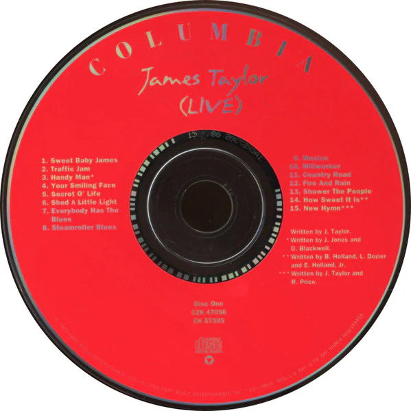 James Taylor - (Live) (2xCD, Album) (Very Good Plus (VG+)) - Image 5