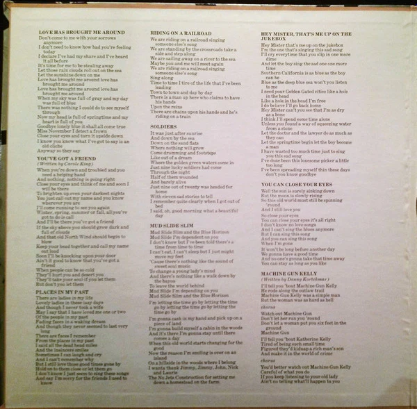James Taylor - Mud Slide Slim And The Blue Horizon (LP, Album, Ter) (Very Good (VG)) - Image 3