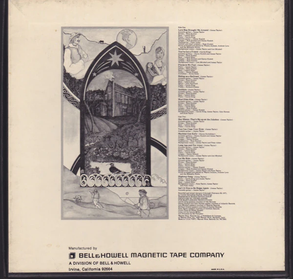 James Taylor - Mud Slide Slim And The Blue Horizon (Reel, 4tr Stereo, 7" Reel, Album) (Very Good Plus (VG+)) - Image 2