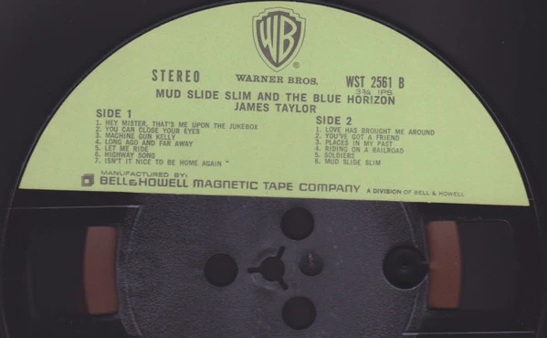 James Taylor - Mud Slide Slim And The Blue Horizon (Reel, 4tr Stereo, 7" Reel, Album) (Very Good Plus (VG+)) - Image 4