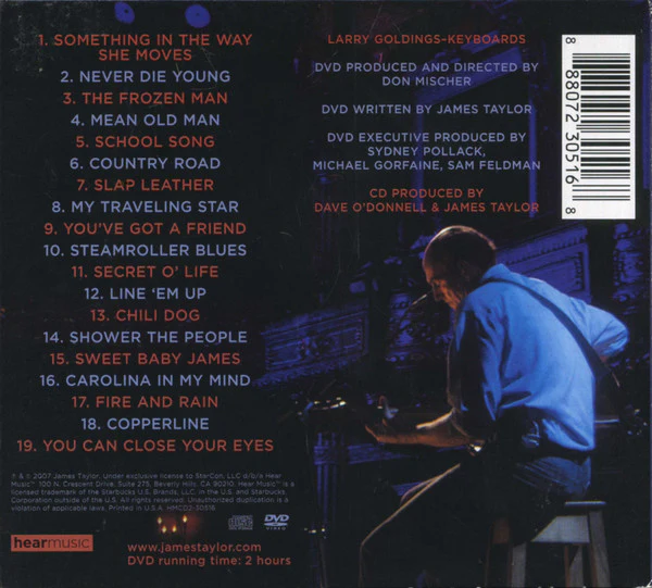 James Taylor - One Man Band (CD, Album + DVD-V + Dig) (Near Mint (NM or M-)) - Image 2