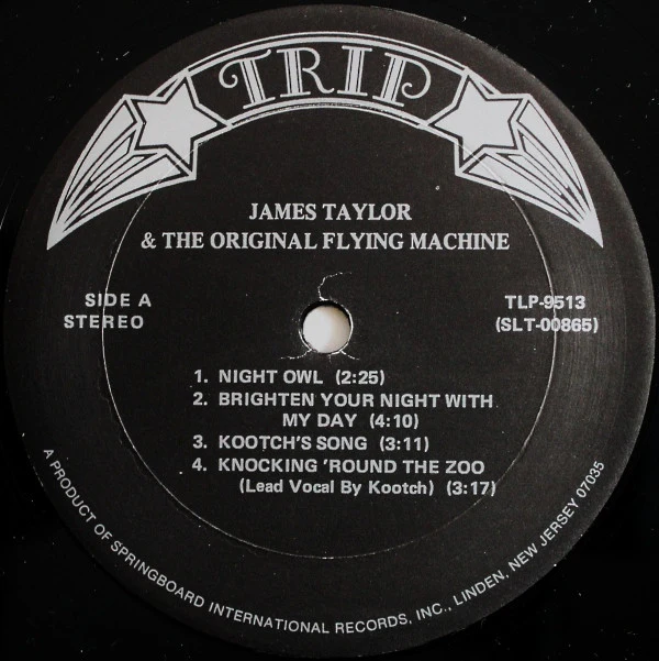 James Taylor - Rainy Day Man (LP, Album) (Very Good (VG)) - Image 3