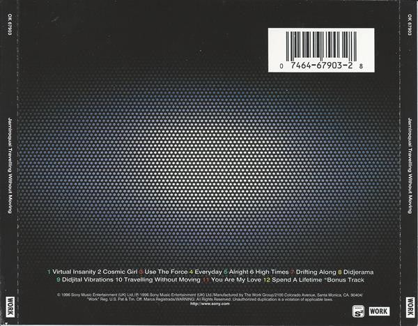 Jamiroquai - Travelling Without Moving (CD, Album, RP) (Near Mint (NM or M-)) - Image 2