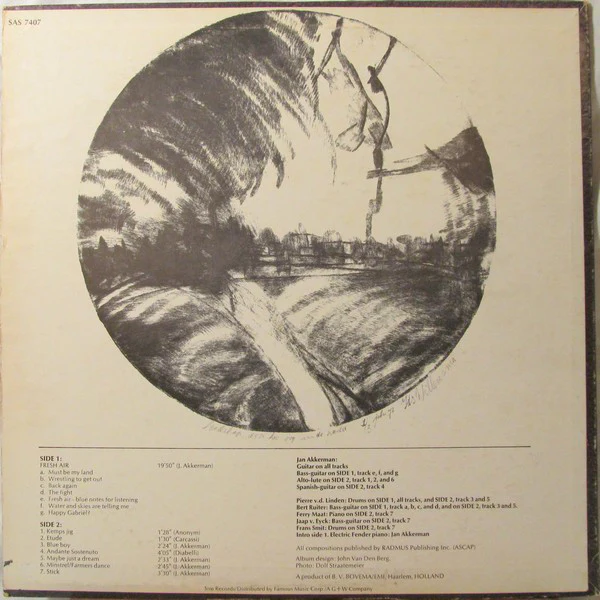 Jan Akkerman - Profile (LP, Album, MO ) (Very Good Plus (VG+)) - Image 2