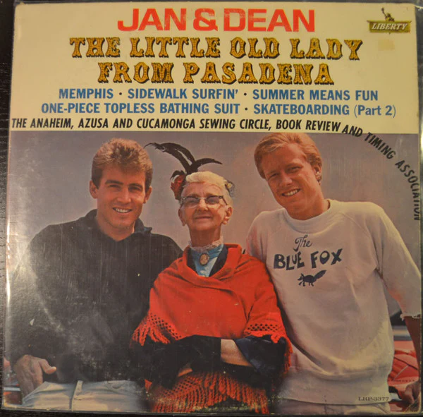 Jan & Dean - The Little Old Lady From Pasadena (LP, Album, Mono) (Very Good (VG))