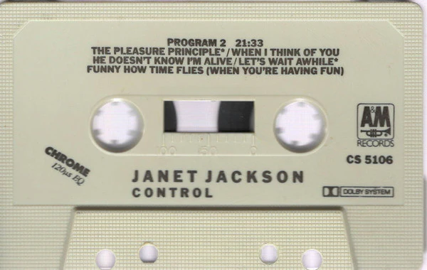 Janet Jackson - Control (Cass, Album, Tex) (Near Mint (NM or M-)) - Image 4