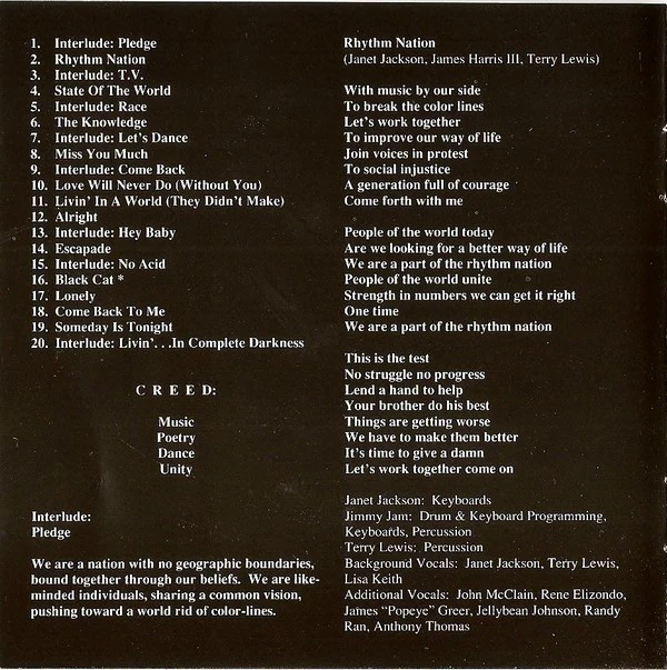 Janet Jackson - Rhythm Nation 1814 (CD, Album) (Very Good Plus (VG+)) - Image 4
