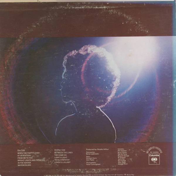 Janis Ian - Between The Lines (LP, Album, Pit) (Near Mint (NM or M-)) - Image 2