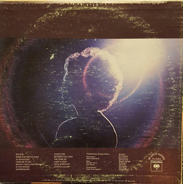 Janis Ian - Between The Lines (LP, Album, Ter) (Very Good (VG)) - Image 2