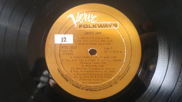 Janis Ian - Janis Ian (LP, Album) (Very Good (VG)) - Image 3