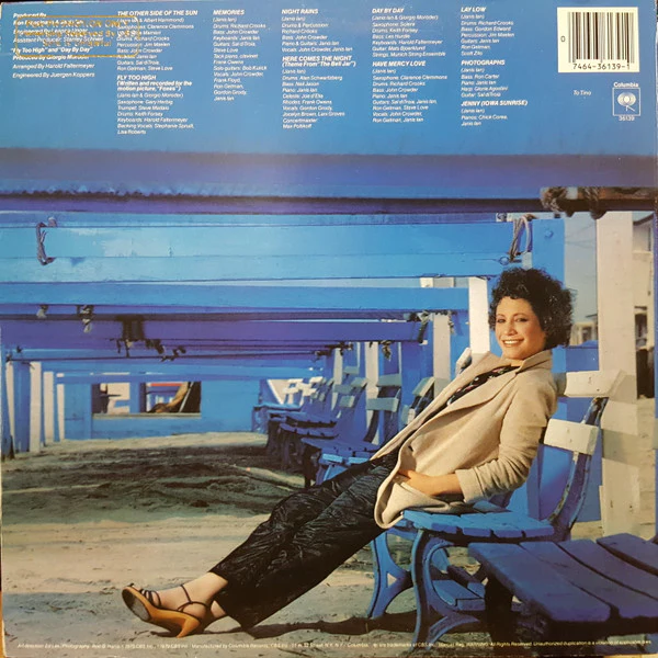 Janis Ian - Night Rains (LP, Album, Pit) (Very Good Plus (VG+)) - Image 2