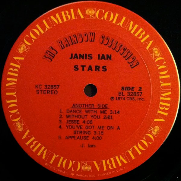 Janis Ian - Stars (LP, Album, San) (Very Good Plus (VG+)) - Image 4