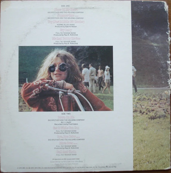 Janis Joplin - Janis Joplin's Greatest Hits (LP, Comp, RE, Pit) (Near Mint (NM or M-)) - Image 2