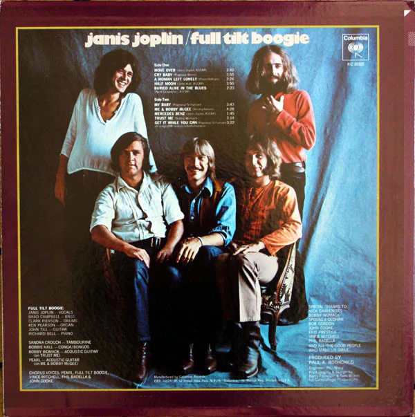 Janis Joplin - Pearl (LP, Album, Pit) (Near Mint (NM or M-)) - Image 2