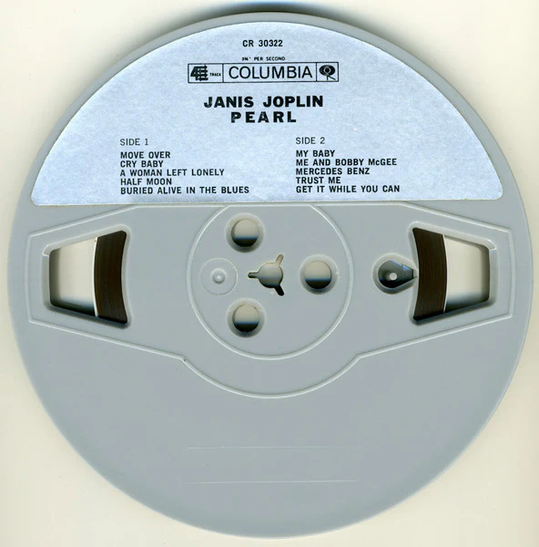 Janis Joplin - Pearl (Reel, 4tr Stereo, 7" Reel, Album) (Very Good Plus (VG+)) - Image 5