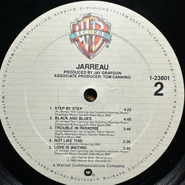 Al Jarreau - Jarreau (LP, Album, Spe) (Very Good Plus (VG+)) - Image 4