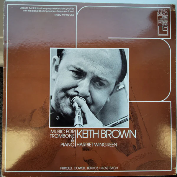 Jay Friedman, Harriet Wingreen - Music For Trombone & Piano (12") (Near Mint (NM or M-))