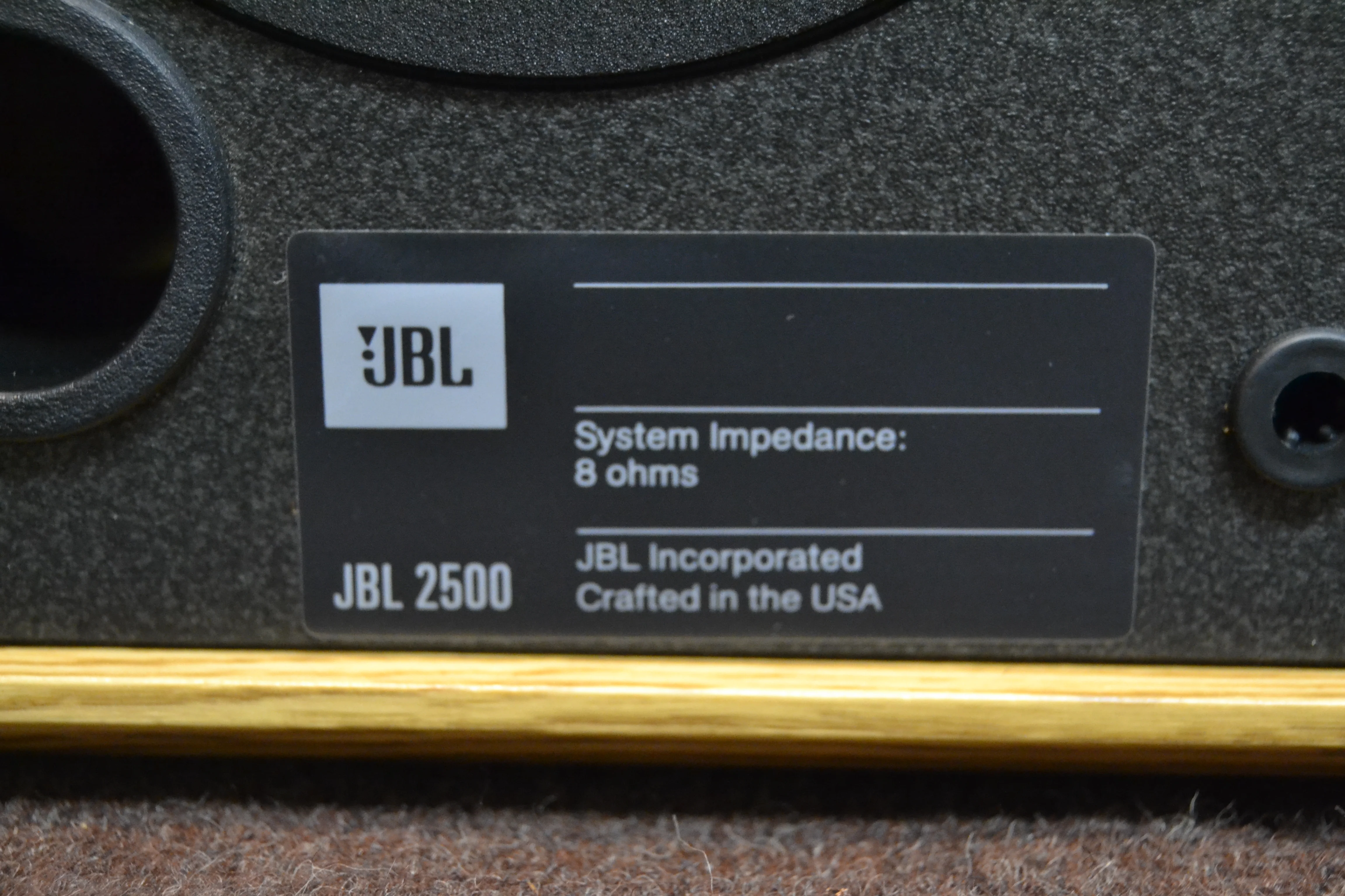 JBL 2500 Bookshelf Speaker Set - Image 6