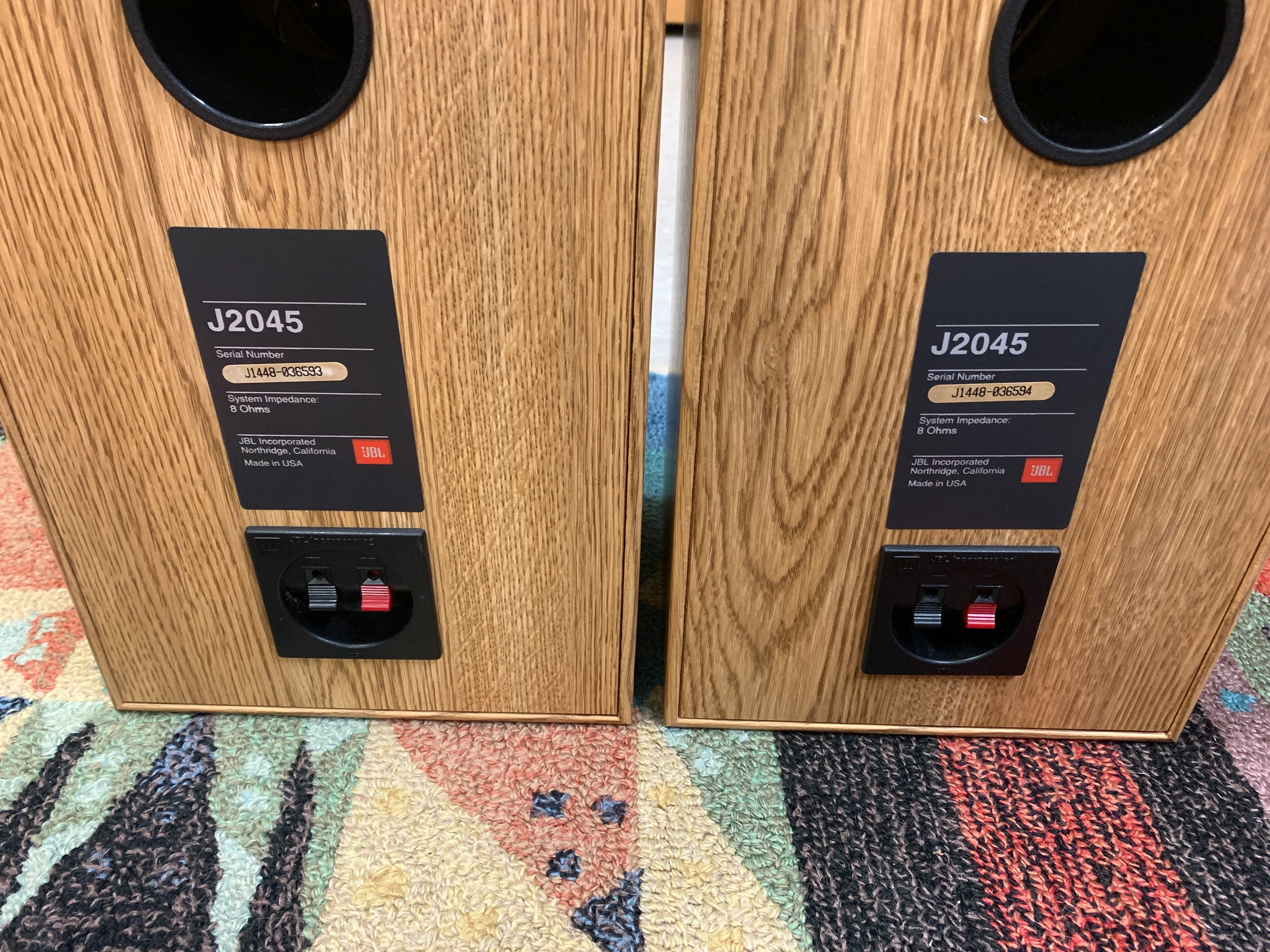 JBL J2045 Bookshelf Speakers - Image 2