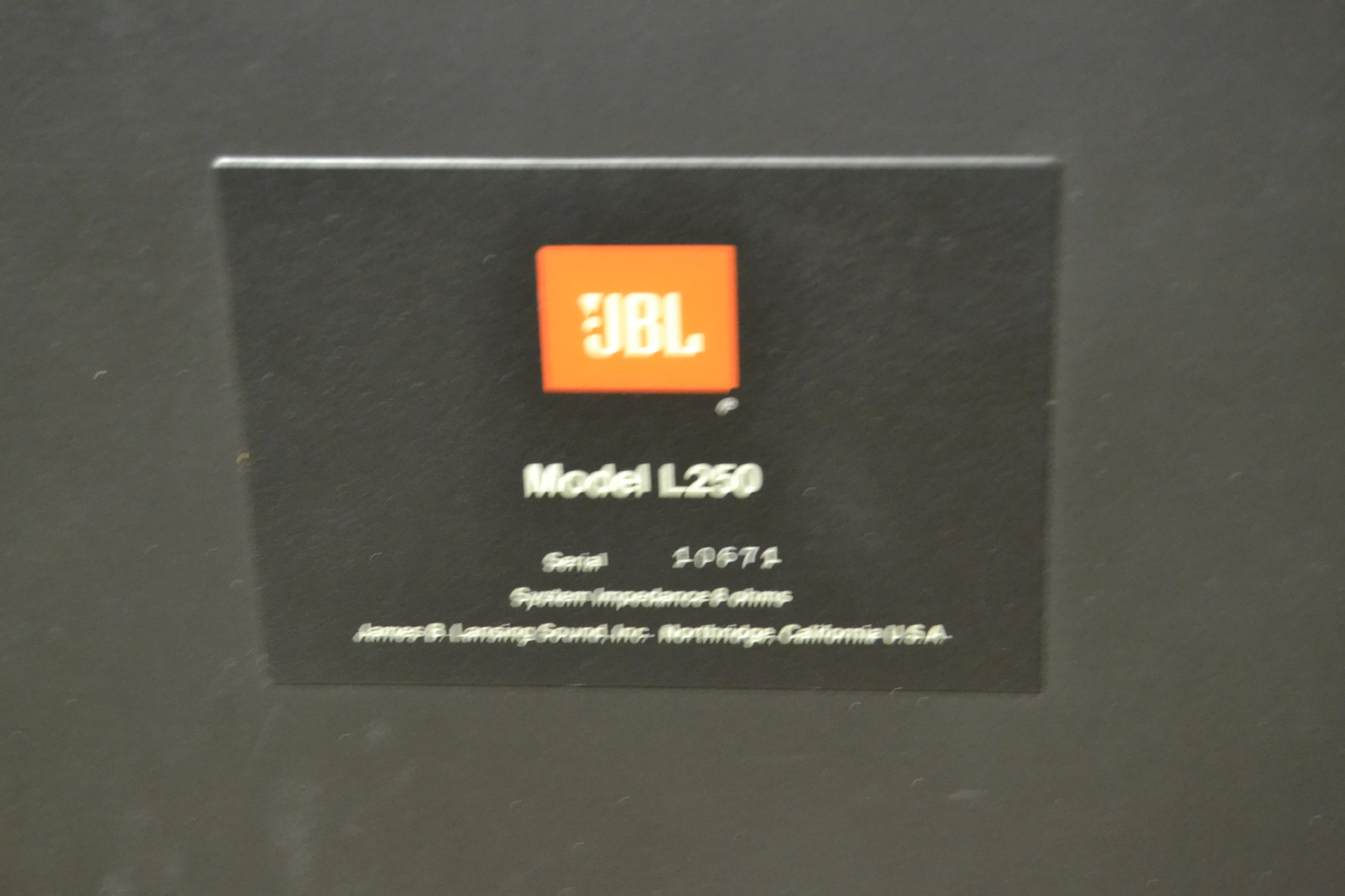 JBL L250 Speaker System * Refoamed woofers - Image 7