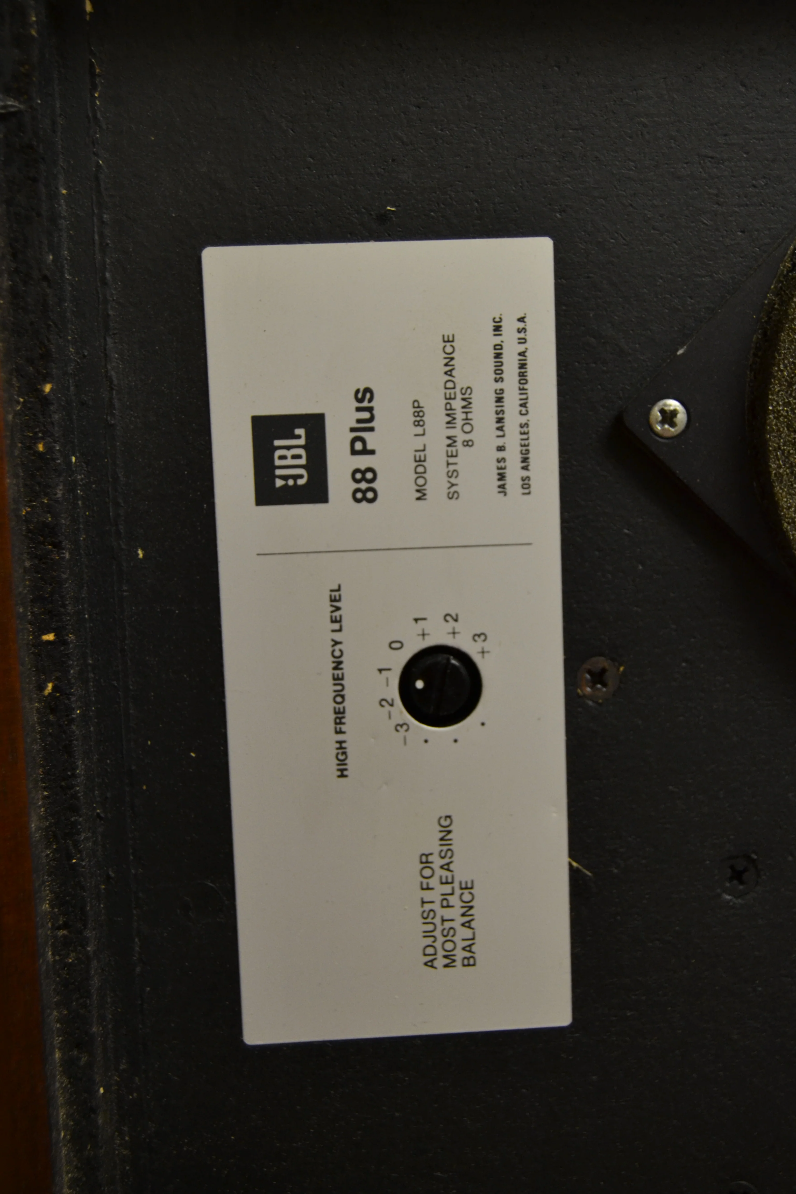 JBL L88P Vintage Speakers * All Original 1972 * Boxes ! - Image 8