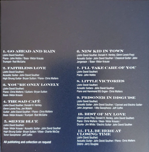 JD Souther* - Natural History (CD, Album) (Very Good Plus (VG+)) - Image 5