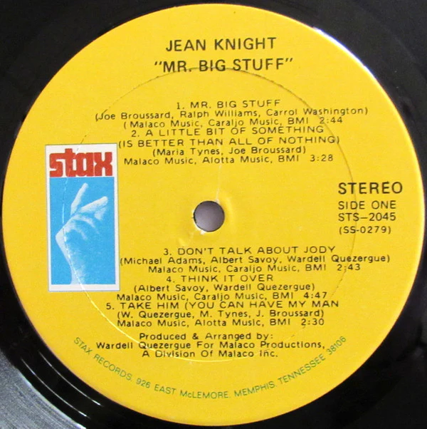 Jean Knight - Mr. Big Stuff (LP, Album, Son) (Good Plus (G+)) - Image 3