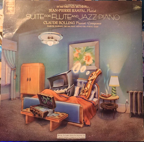 Jean-Pierre Rampal / Claude Bolling - Suite For Flute And Jazz Piano (LP, Album, RE, Ter) (Very Good Plus (VG+))