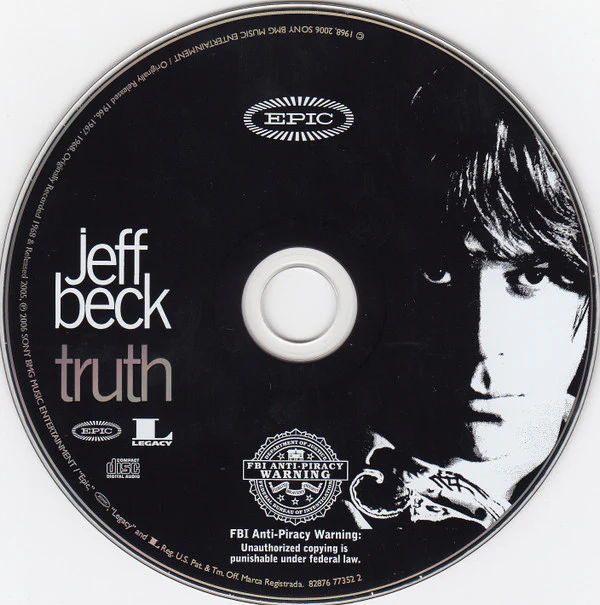 Jeff Beck - Truth (CD, Album, RE, RM, Pit) (Near Mint (NM or M-)) - Image 4