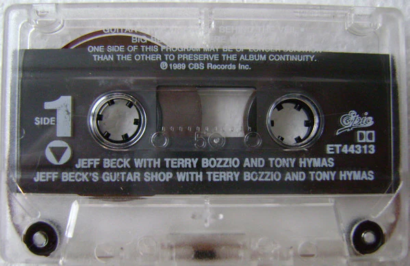 Jeff Beck With Terry Bozzio And Tony Hymas - Jeff Beck's Guitar Shop With Terry Bozzio And Tony Hymas (Cass, Album, Dol) (Very Good Plus (VG+)) - Image 3
