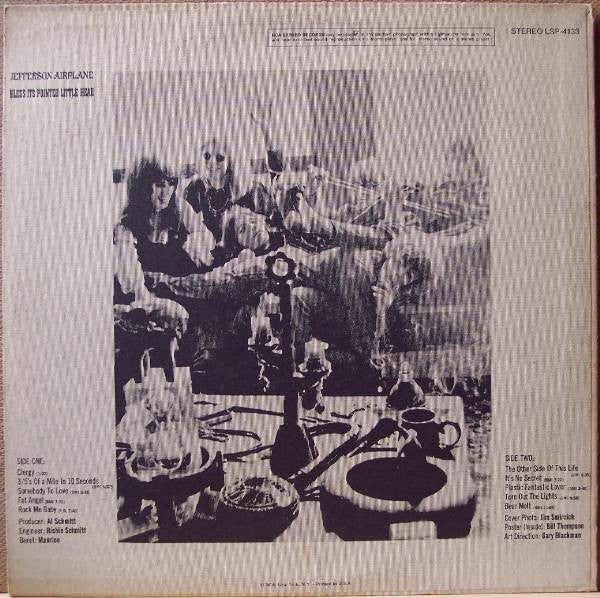 Jefferson Airplane - Bless Its Pointed Little Head (LP, Album, Hol) (Good Plus (G+)) - Image 2