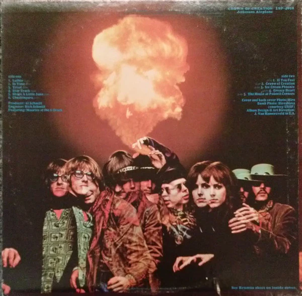 Jefferson Airplane - Crown Of Creation (LP, Album, Roc) (Good Plus (G+)) - Image 2