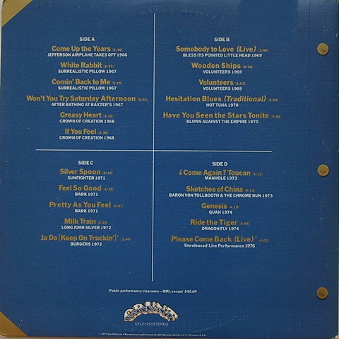 Jefferson Airplane - Flight Log (2xLP, Comp, Gat) (Near Mint (NM or M-)) - Image 4