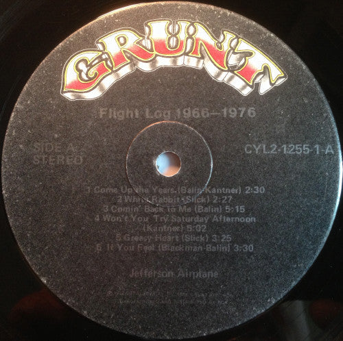 Jefferson Airplane - Flight Log (2xLP, Comp, Gat) (Near Mint (NM or M-)) - Image 5
