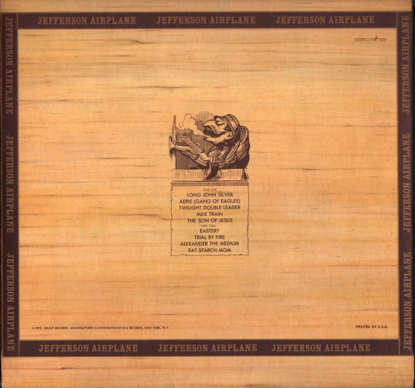 Jefferson Airplane - Long John Silver (LP, Album, Fol) (Very Good Plus (VG+)) - Image 3