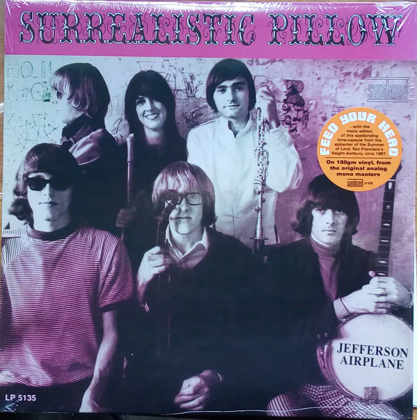 Jefferson Airplane - Surrealistic Pillow (LP, Album, Mono, RE) (Very Good Plus (VG+))