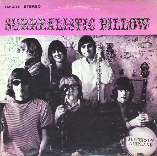 Jefferson Airplane - Surrealistic Pillow (LP, Album, RE, Hol) (Very Good Plus (VG+))