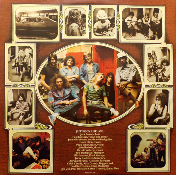 Jefferson Airplane - Thirty Seconds Over Winterland (LP, Album, Ind) (Good Plus (G+)) - Image 5