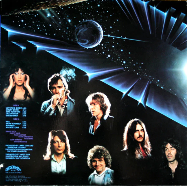 Jefferson Starship - Earth (LP, Album, Ind) (Very Good Plus (VG+)) - Image 2