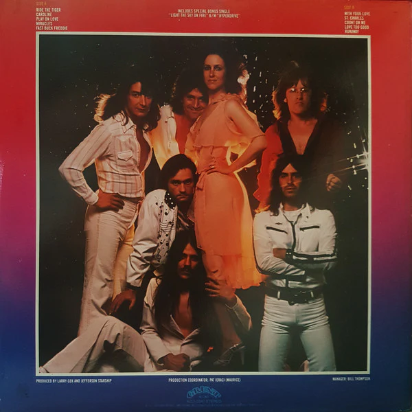 Jefferson Starship - Gold (LP, Comp, Gat) (Near Mint (NM or M-)) - Image 2