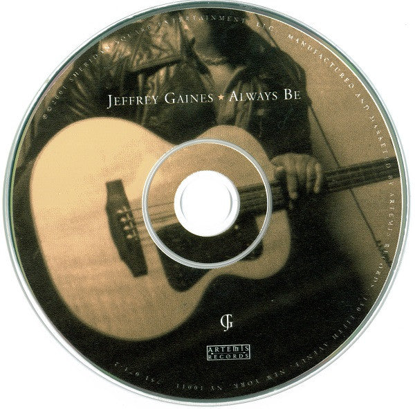 Jeffrey Gaines - Always Be (CD, Album) (Near Mint (NM or M-)) - Image 3