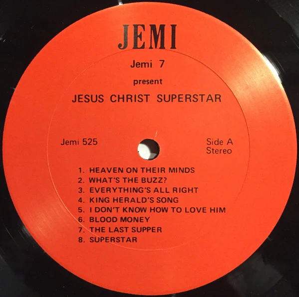 Jemi 7 - Jesus Christ Superstar / Godspell (LP) (Very Good (VG)) - Image 3
