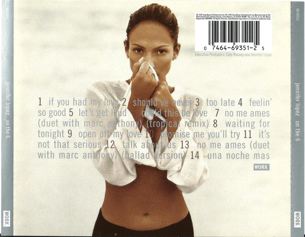 Jennifer Lopez - On The 6 (CD, Album, Enh) (Near Mint (NM or M-)) - Image 2