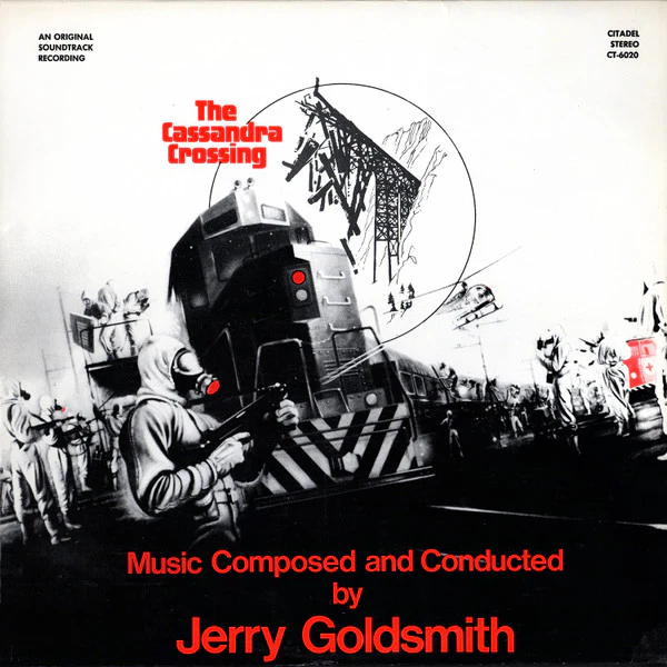 Jerry Goldsmith - The Cassandra Crossing (LP) (Good Plus (G+))