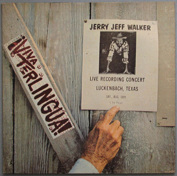 Jerry Jeff Walker - ¡Viva Terlingua! (LP, Album, Glo) (Very Good Plus (VG+))