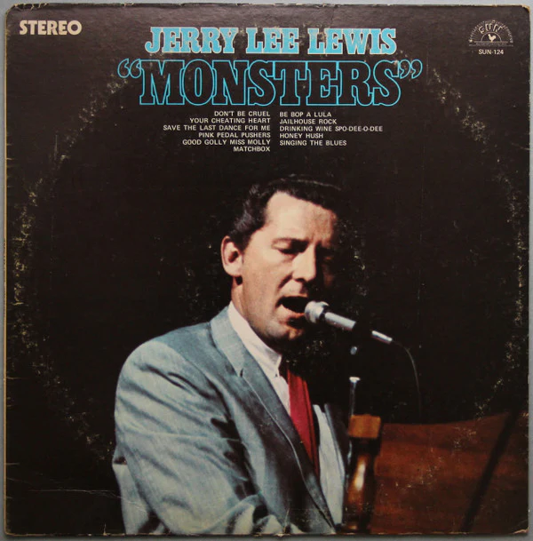 Jerry Lee Lewis - Monsters (LP, Album) (Very Good Plus (VG+))