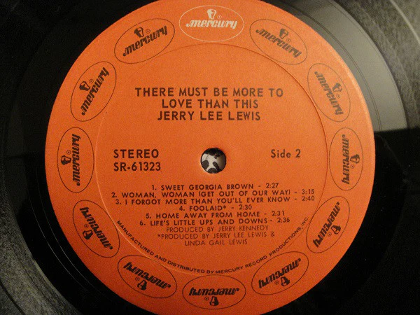 Jerry Lee Lewis - There Must Be More To Love Than This (LP, Album) (Very Good (VG)) - Image 4